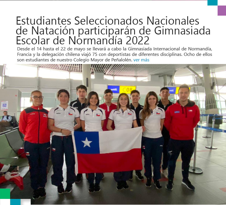 Estudiantes Seleccionados Nacionales de Natación participarán de Gimnasiada Escolar de Normandía 2022