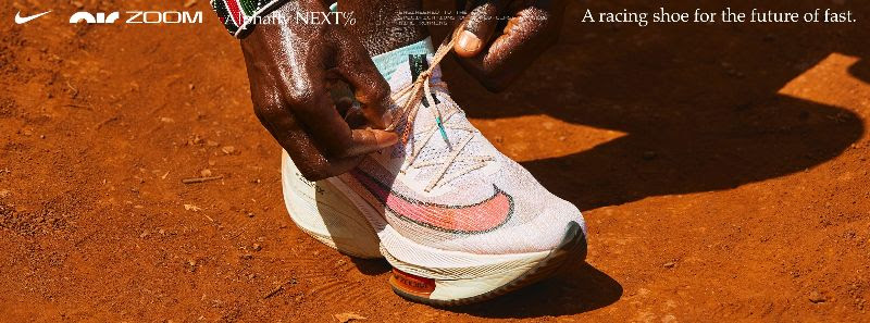 The Nike Air Zoom Alphafly NEXT%.