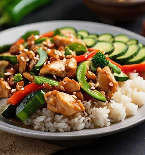 Honey Garlic Chicken Stir-Fry