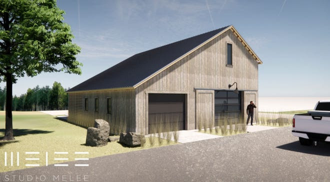 An Iowa farm couple, who grow vegetables and fruit, are trying to raise $150,000 to build a barn on 25 acres they recently bought near Earlham. They call it a modern-day barn raising.