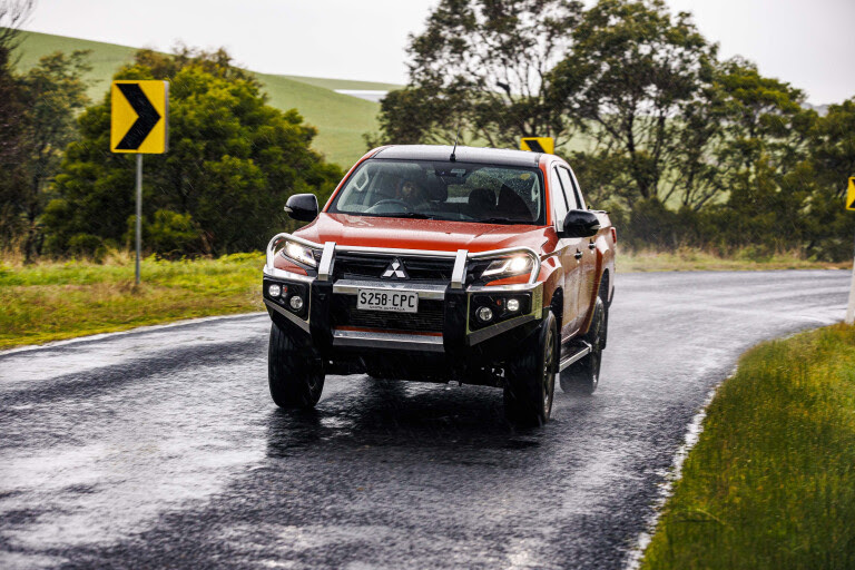 Mitsubishi Triton GSR E Dewar 220726 2022 Ute Mega Test 3312