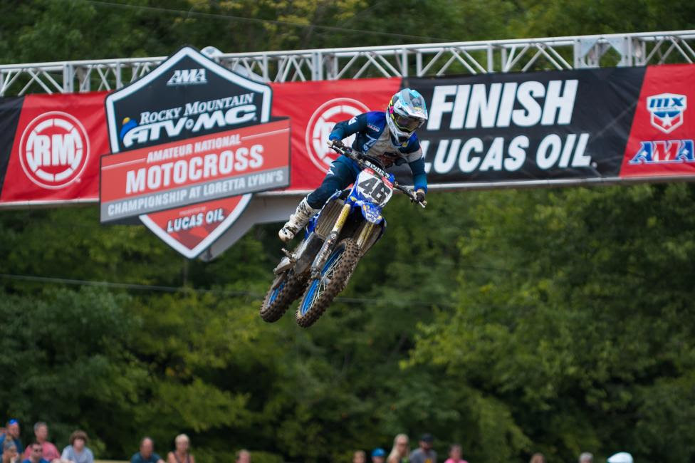 Jazzmyn Canfield took the Women's class moto two win, and sits first overall heading into the third moto.
