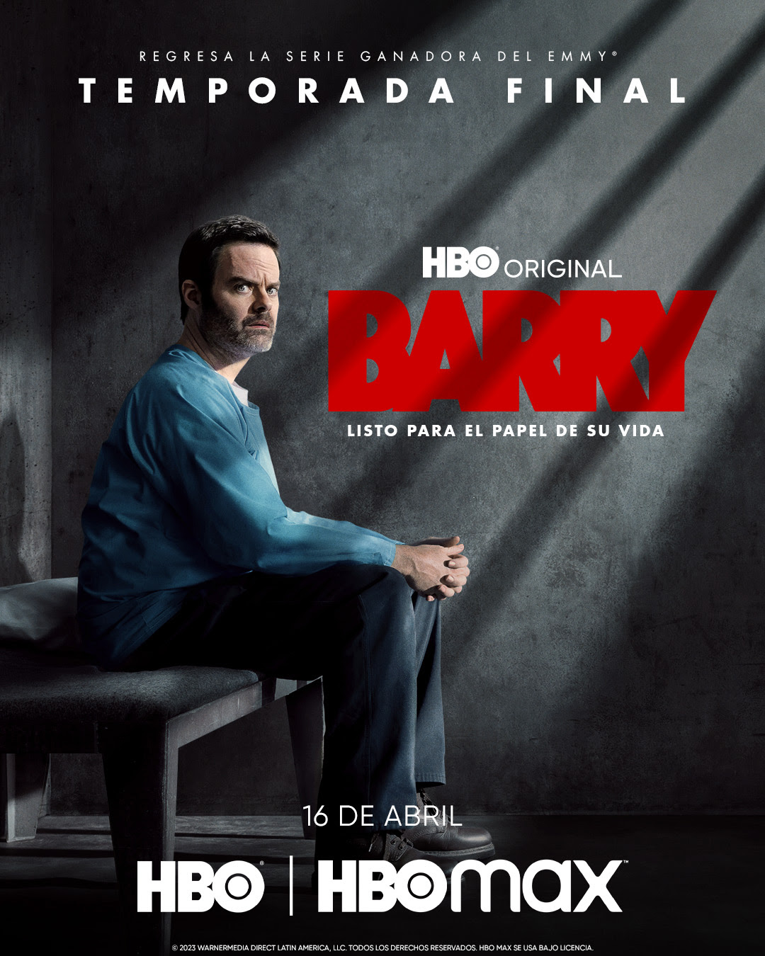 HBO MAX comparte el trailer de la cuarta y última temporada de la comedia original de HBO 'Barry', que se estrena el 16 de abril 6