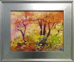 1019 - Autumn Wood - Platinum Frame - Posted on Thursday, December 11, 2014 by Sea Dean