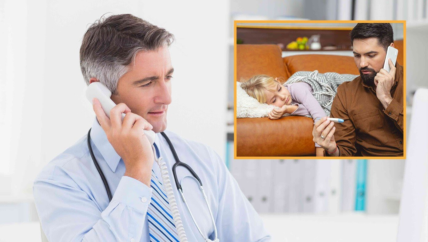 Doctor Assures Parent That Kid's Cold Should Only Last Another 3 To 4 Years
