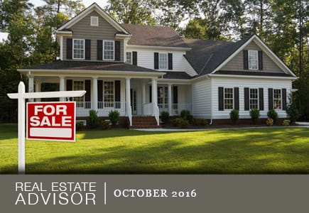 Real Estate Advisor: October 2016