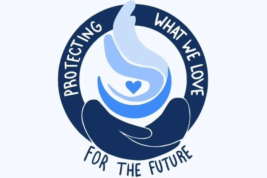 The logo of Wisconsin Water Week, with text saying "Protecting What We Love for the Future"