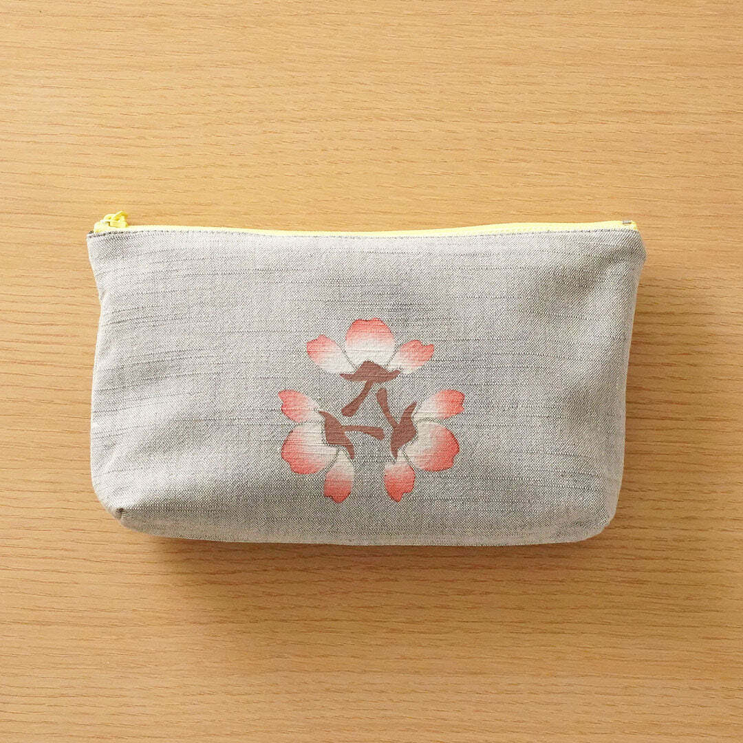 型染めポーチ「桜」