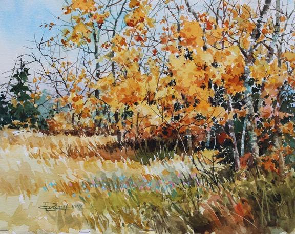 Autumn Meadow by Carl Purcell