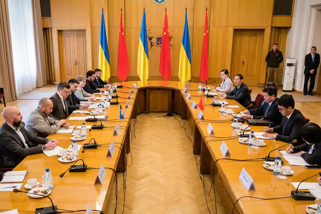 Ukraine nói thẳng với đặc phái viên Trung Quốc quan điểm về xung đột