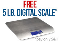 FREE 5 lb. Digital Scale + Pos...