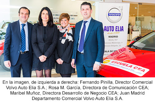 VOLVO será el coche oficial de la Escuela CEA de Conducción VOLVO será el coche oficial de la Escuela CEA de Conducción
