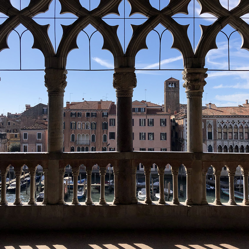 View of the Ca' d'Oro, Venice, Italy