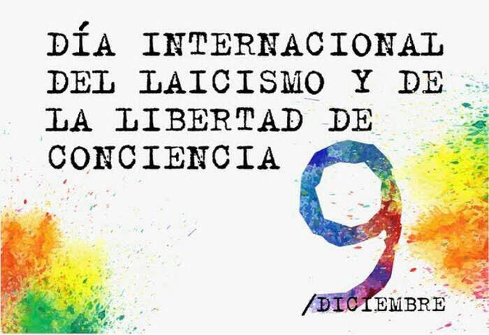 València Laica en el Día Internacional del Laicismo y la Libertad de Conciencia