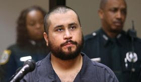 In this Tuesday, Nov. 19, 2013, file photo, George Zimmerman listens in court, in Sanford, Fla., during his hearing on charges including aggravated assault stemming from a fight with his girlfriend. The Seminole County Sheriff's Office says Zimmerman was arrested in Lake Mary, Friday, Jan. 9, 2015 on an aggravated assault charge, and is being held at the John E. Polk Correctional Facility. (AP Photo/Orlando Sentinel, Joe Burbank, Pool, File)