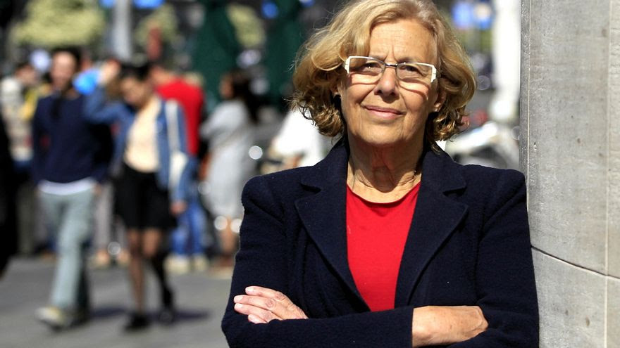 La candidata de Ahora Madrid al Ayuntamiento de la capital, Manuela Carmena / FOTO: Marta Jara