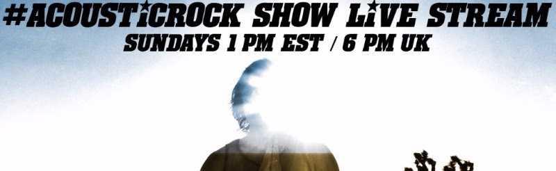 Acoustic Rock Show Live Stream TODAY on Facebook.