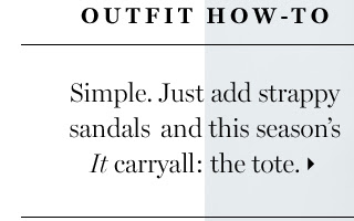 OUTFIT HOW-TO