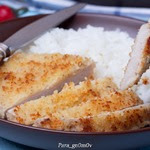 Свиные отбивные в панировке из кус-куса