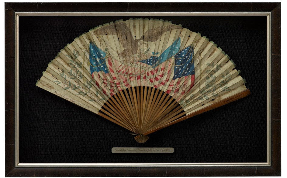 Folding decorative fan