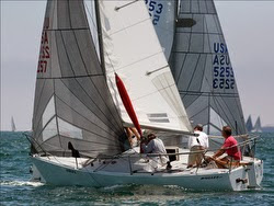 J/24 sailing Long Beach Race Week