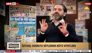 Turkish TV host to secular newspaper editors: “I wish there was Sharia in this country, then they would hang you all”