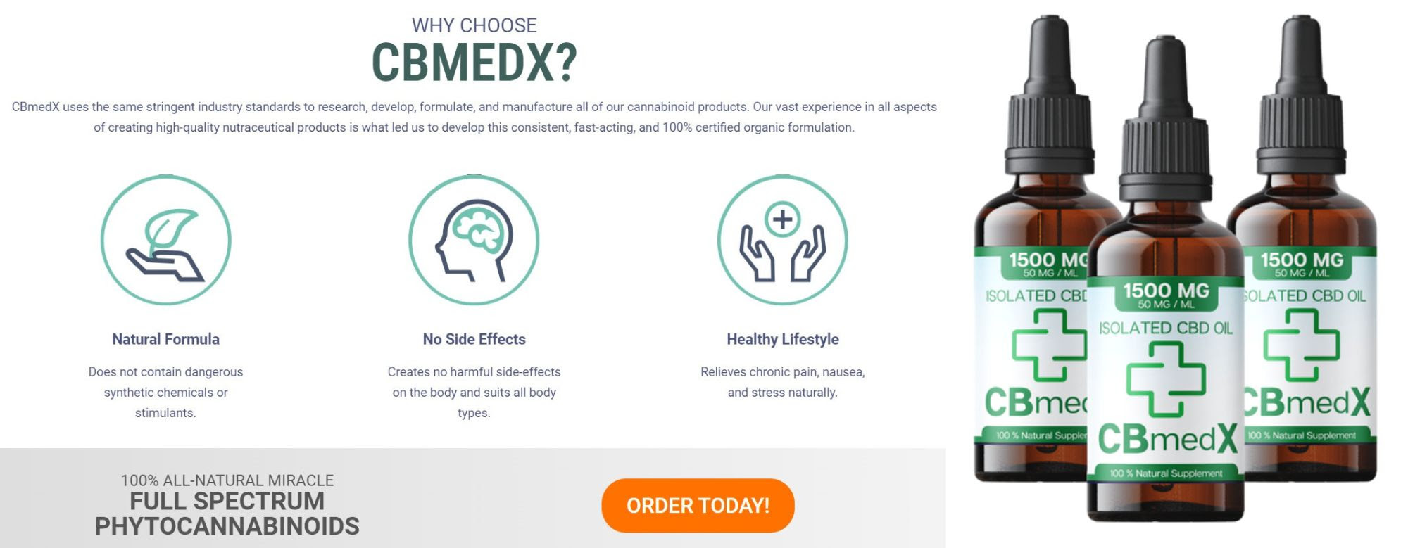 CbMedX CBD Oil Benefits