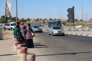 Hitchhiking at Gush Etzion Junction