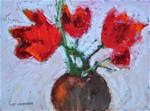 Tulips, Contemporary Floral Paintings by Arizona Artist Amy Whitehouse - Posted on Thursday, January 15, 2015 by Amy Whitehouse