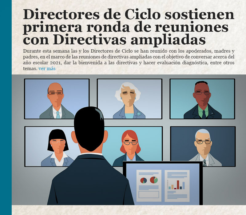 Directores de Ciclo sostienen primera ronda de reuniones con Directivas ampliadas