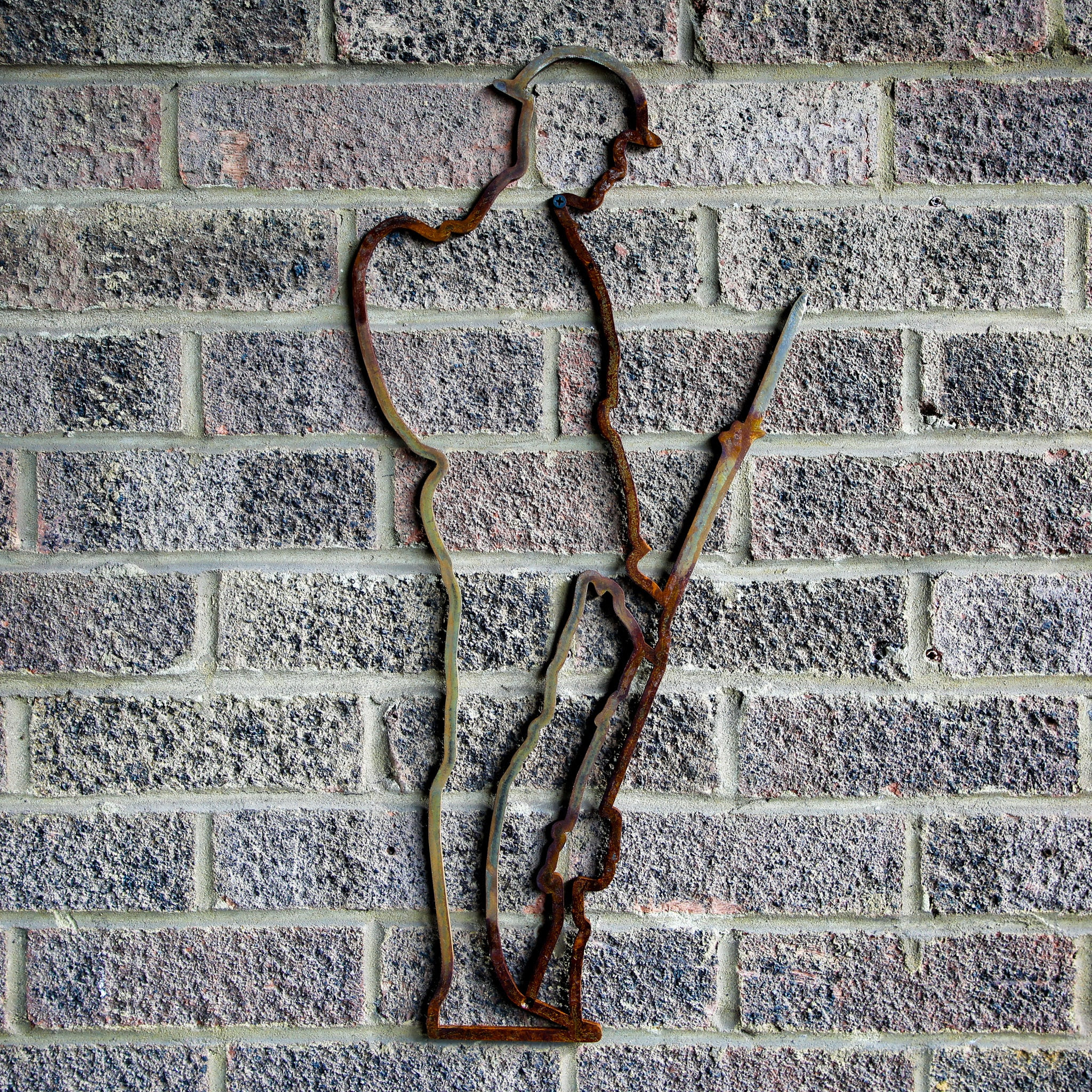Wall-Mounted Metal Tommy