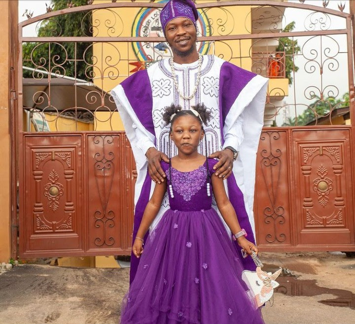 Seun Kuti celebrates daughter as she turns 7