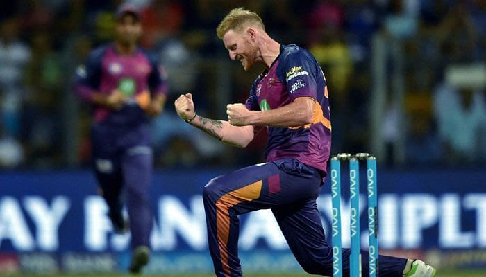 Ben Stokes was the man of the tournament of the IPL 2017.