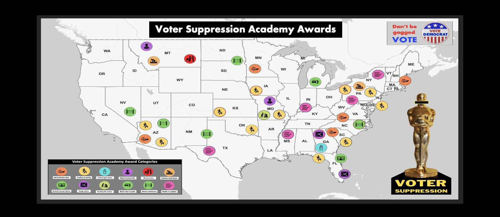 US Voter Suppression: Worst GOP Suppression Schemes in 2022
