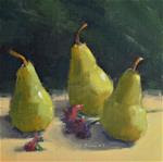 Three Pears Standing - Thirty of 30 in 30! - Posted on Saturday, January 31, 2015 by Laurel Daniel