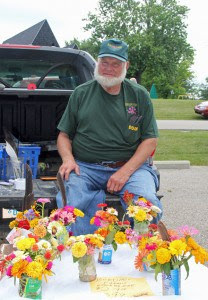 Look for flowers Wednesday at the Bushel Basket Farmers Market.
