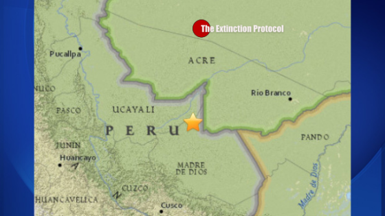 7.5 magnitude earthquake strikes remote region of Peruvian jungle Peru-7