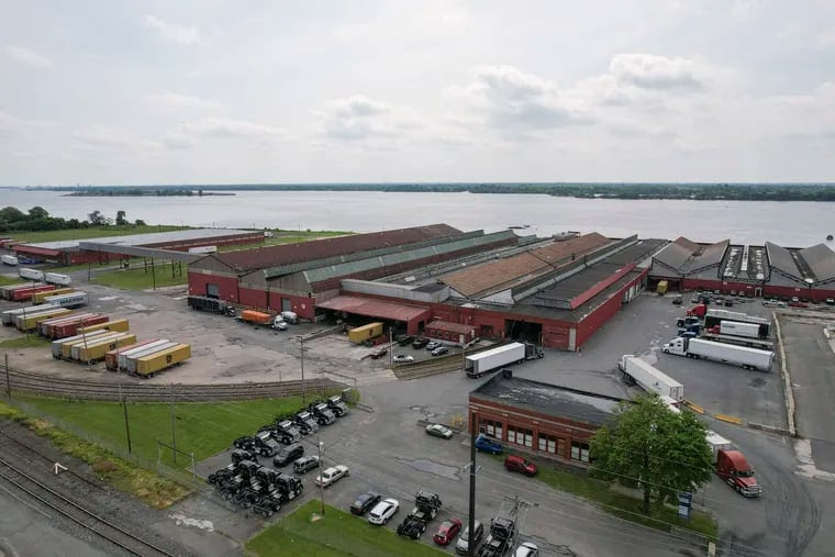The GWSI warehouse at Front and Lloyd Streets in Chester, which in a previous life was a Ford assembly plant, is said to be a leading candidate for a proposed liquefied natural gas terminal. The owner of the property, Michael Gerace, says it is not for sale.