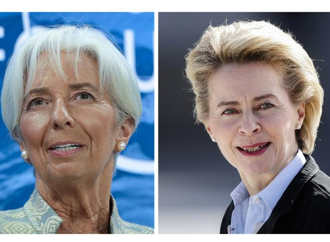 Christine Lagarde e Ursula von der Leyen (AP)  