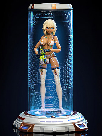 Light-Up 1/12 Scale Display Bases