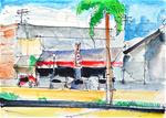 Hillcrest Watercolor Painting - Posted on Monday, January 12, 2015 by Kevin Inman