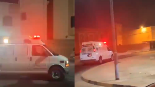فيديو غريب من البحرين.. تعالج بمستشفى ثم سرق سيارة إسعاف وهرب