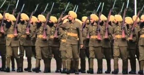 British Sikhs Re-Enact World War 1