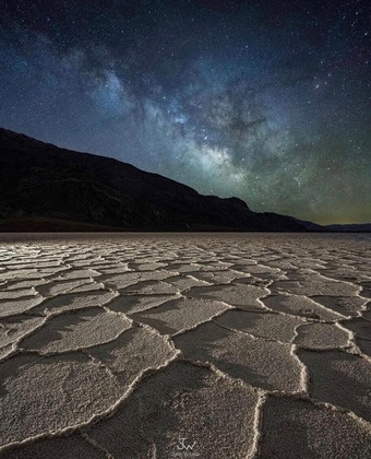 Parched-land-beautiful-sky