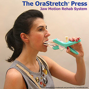 The OraStretch press Jaw motion rehab system