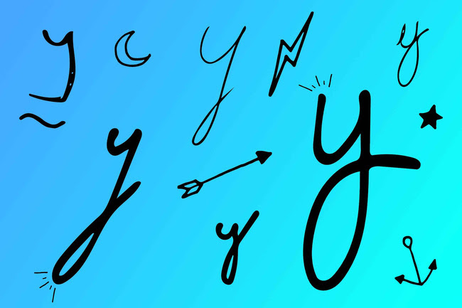 Cách viết đuôi chữ 'y'
