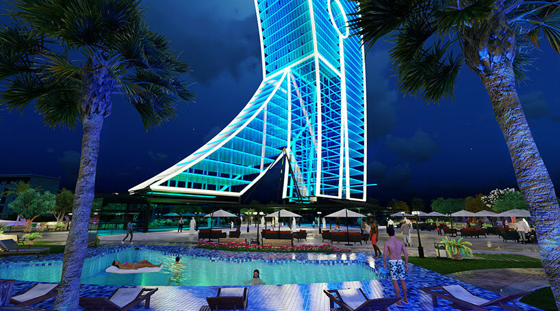 La torre de pinzas de ropa de Dubai será la obra de arte más grande jamás creada