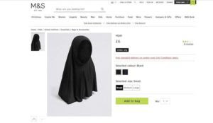 UK: Marks & Spencer sells hijabs for girls as young as four years old