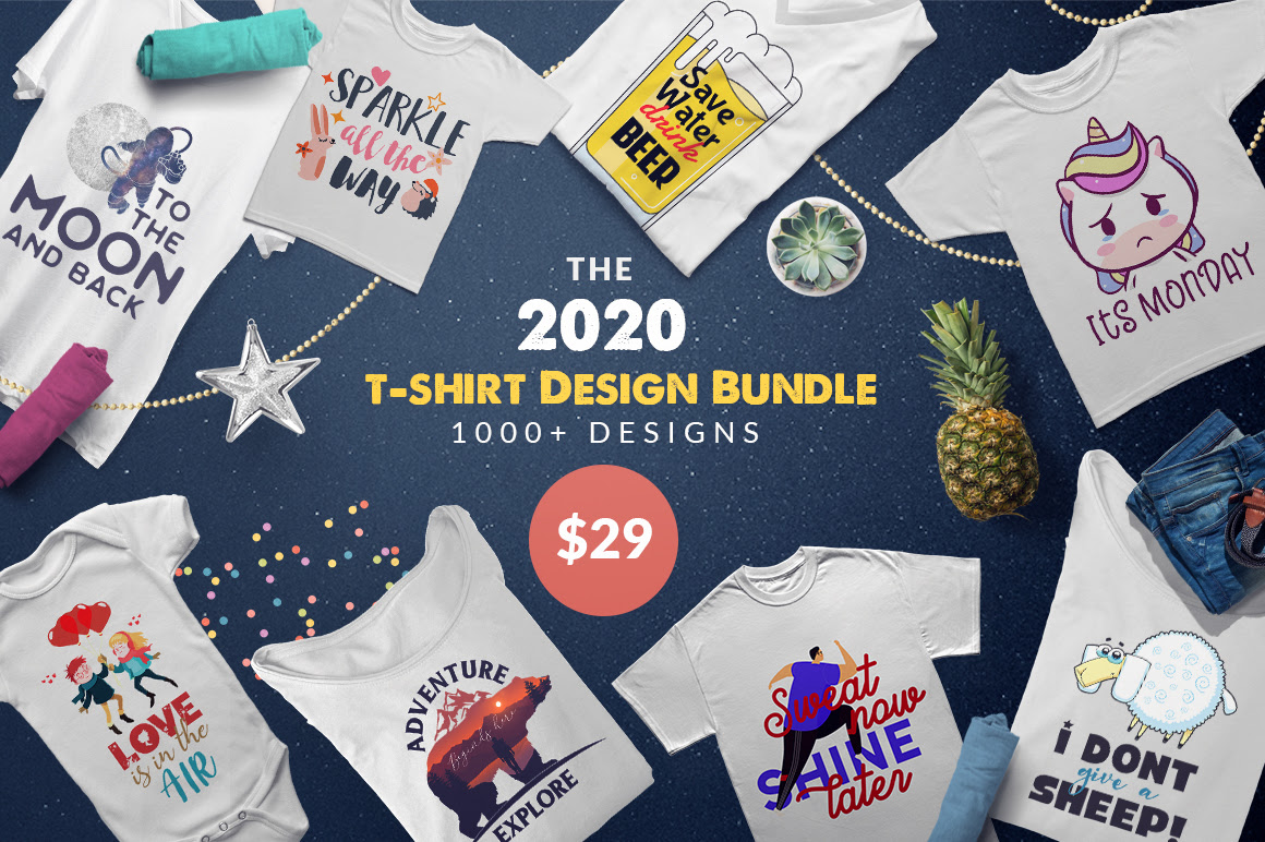 The 2020 T-Shirt Design Bundle Pixelo Discount Coupon