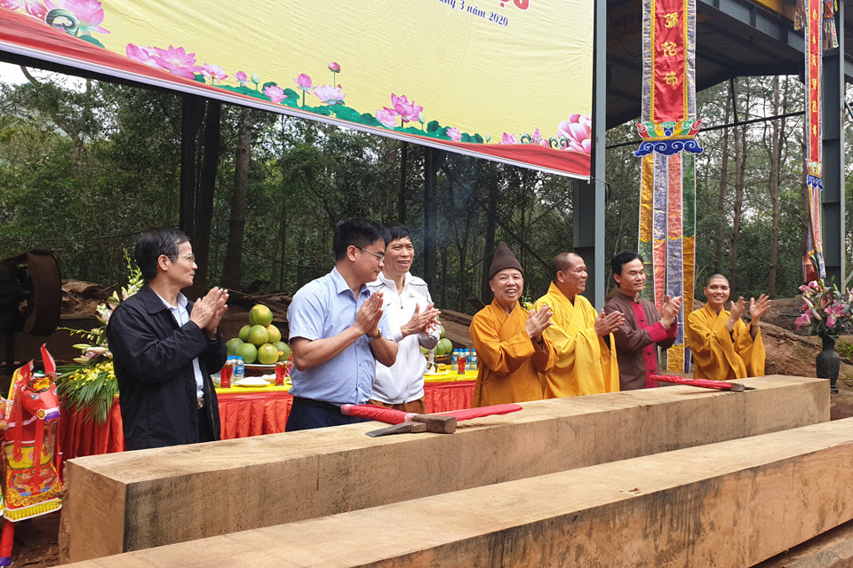 Khởi công xây dựng phế tích Am Dược - nơi Phật Hoàng Trần Nhân Tông chú trọng
